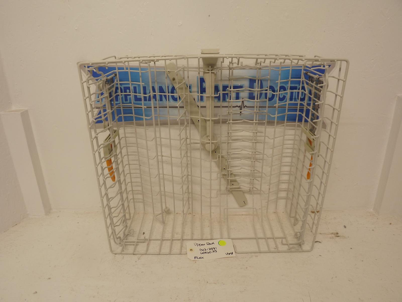 Miele Dishwasher 06218881 G0K60.75 Upper Rack Used Miele Dishwasher 06218881 G0K60.75 Upper Rack Used